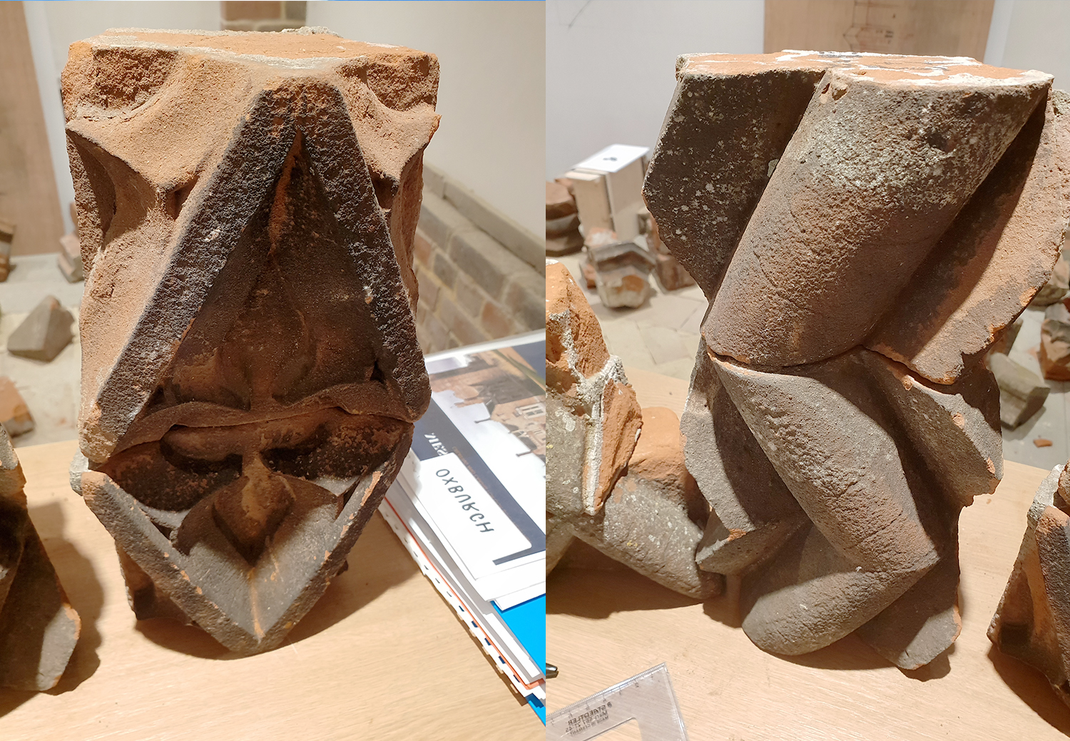 Decorative chimney bricks