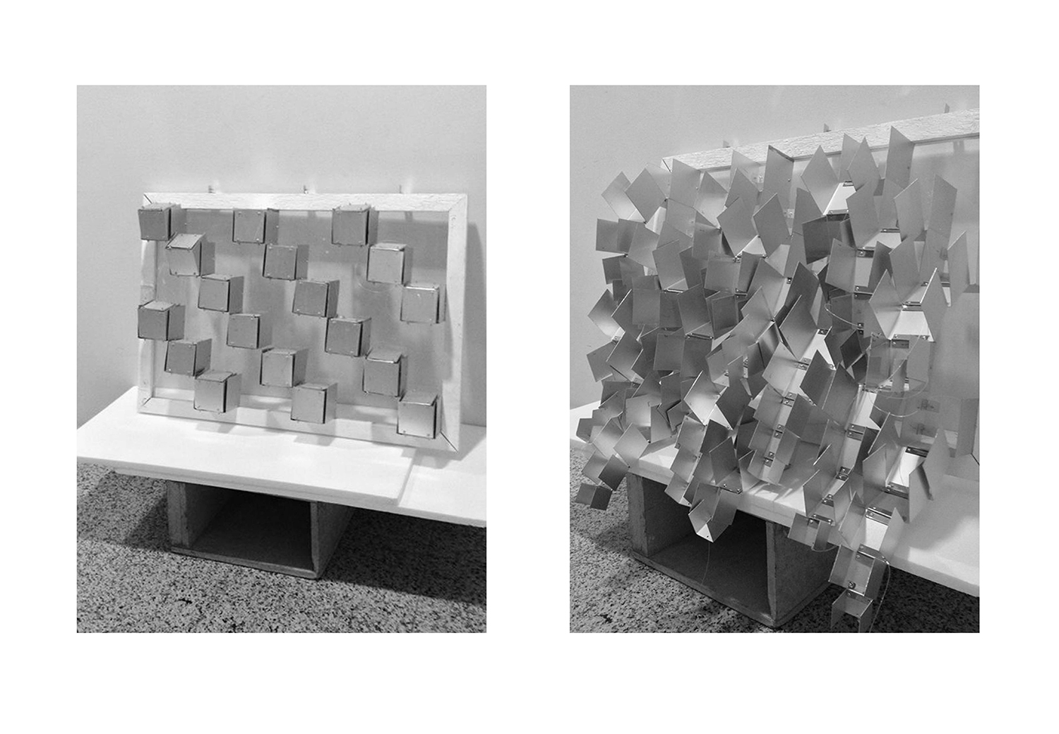 Photos of prototype in open and closed states