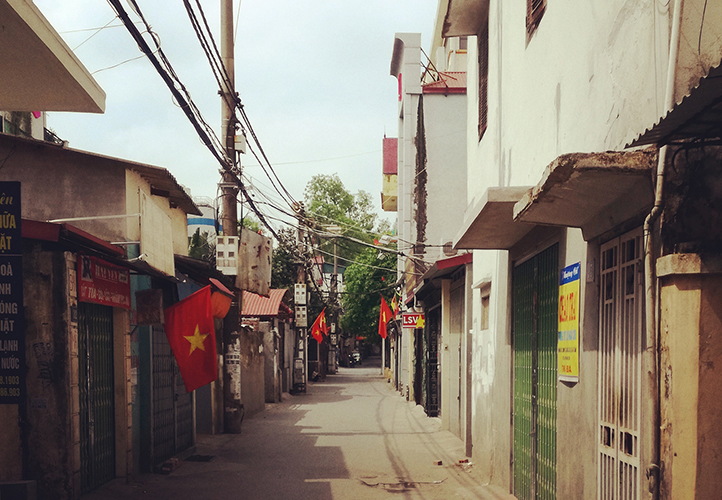 Photo of Hanoi alley